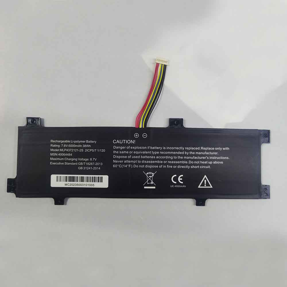 7.6V 5000mAh Medion Akoya E2216T E3213 E3214 Replacement Battery