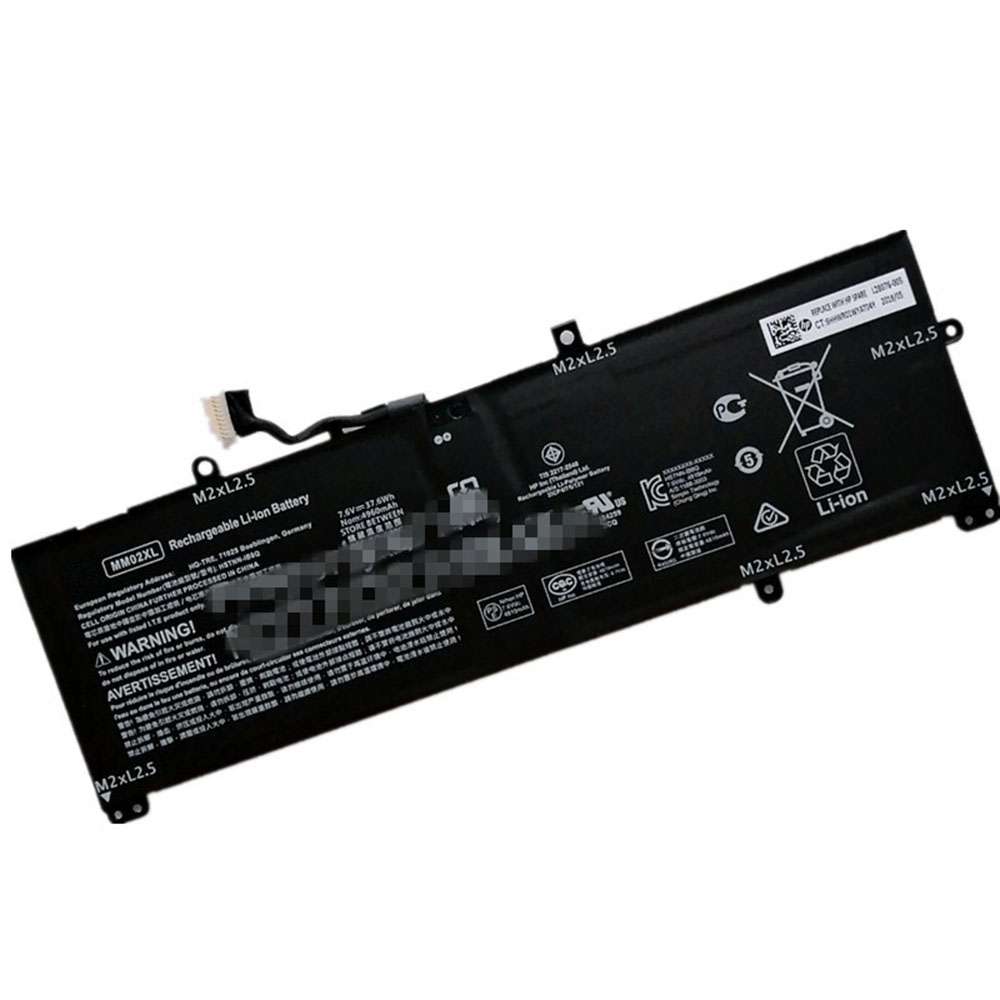 7.6V/8.7V 4960MAH 37.6WH MM02XL Laptop Battery for HP 13-AN HSTNN-IB8Q L28076-005