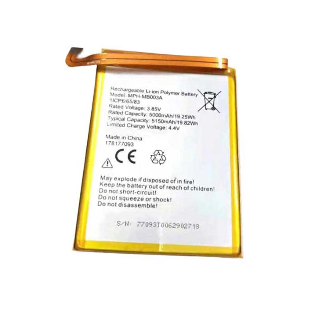 3.85V 5000mAh MPH-MB003A Smartphone Battery for Idemia MPH-MB003A