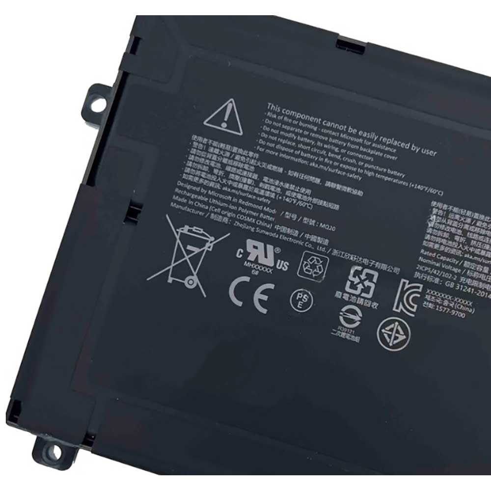Microsoft Surface Pro 9 2032 1996 1997 2038 battery