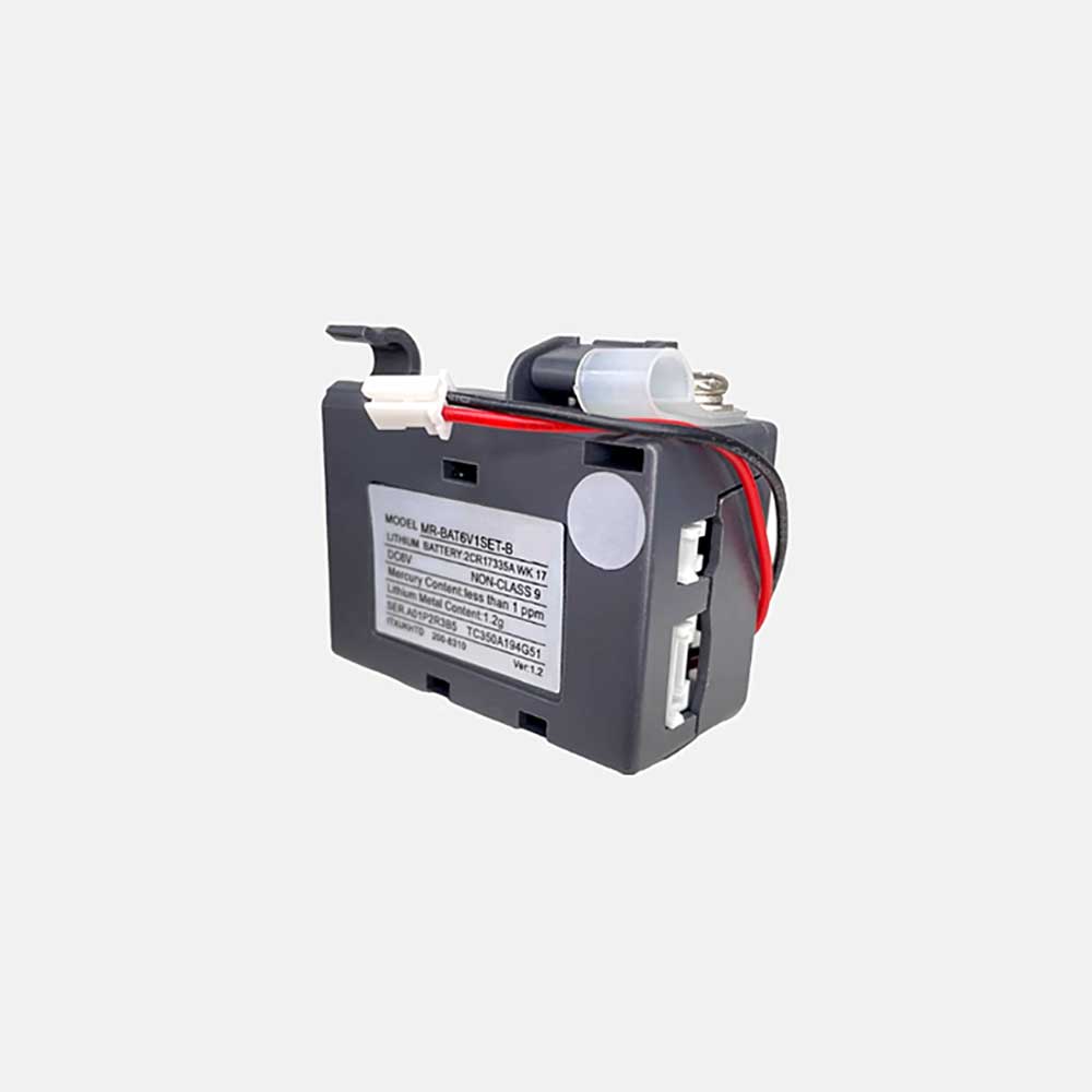 6V 1800mAh MR-BAT6V1SET-B Electronic Batteries for Mitsubishi JE-B MR-JET MR-BT6V4CBL03M