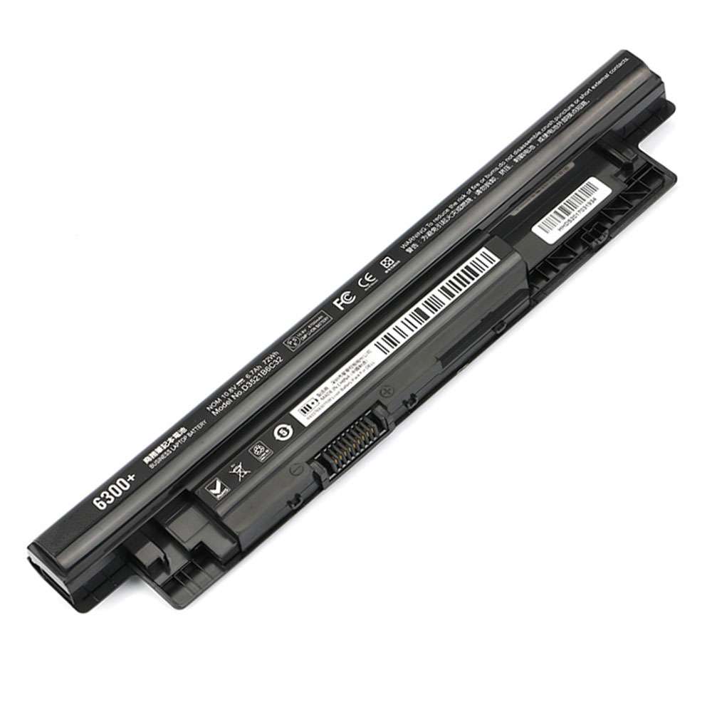 11.1 V 6700mah/72wh (LG CELL)/6 Cells XCMRD Laptop Battery for Dell Inspiron 3421 5421 15-3521 5521 3721