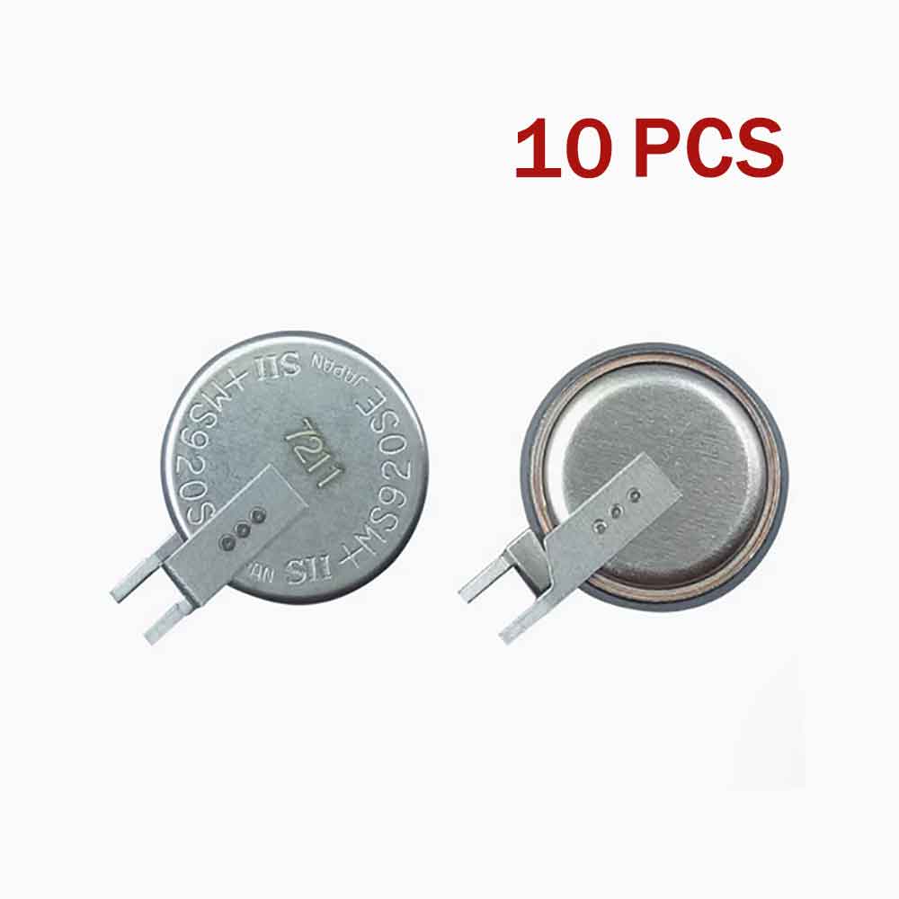 3V 6.5mAh MS920SE-FL27E Button Cell Battery for Seiko Meters Back Power ML920
