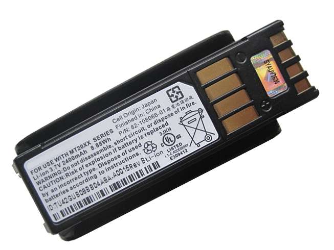 3.7V 2400mAh Motorola/Symbol MT2000, MT2070, MT2090 Scanners Replacement Battery