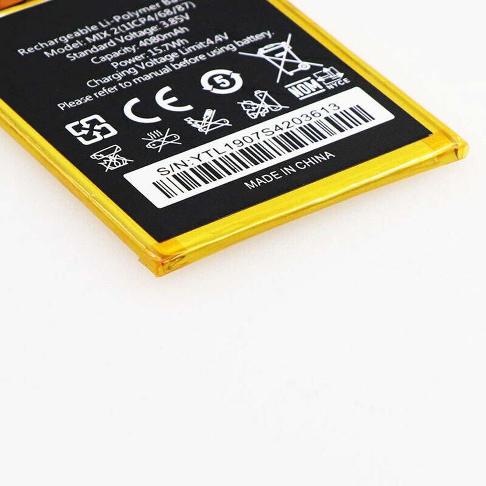 Oukitel Mix 2 battery