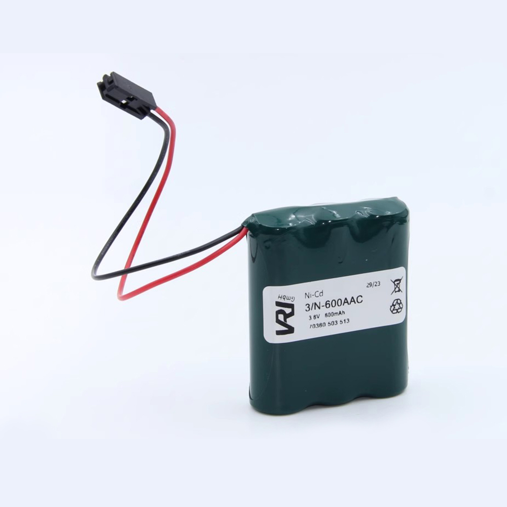 3.6V 600mAh 3/N-600AAC PLC Battery for Sanyo 70360 503 513