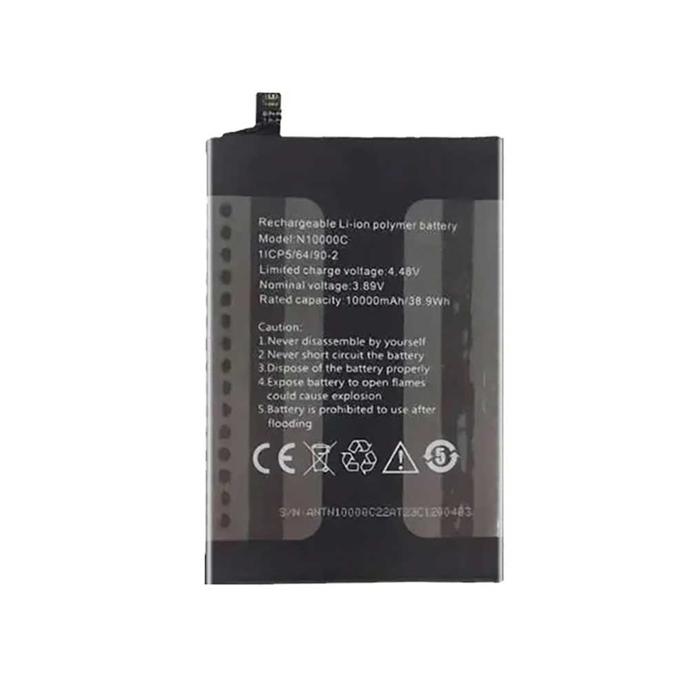 3.89V 10000 mAh/38.9Wh N10000C Smartphone Battery for Oukitel IIF150 B2 Pro