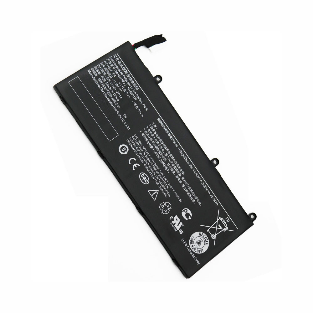 15.4V/17.6V 40.04WH/2600MAH N15B01W Laptop Battery for Xiaomi TM1802 MI NoteBook 15.6''