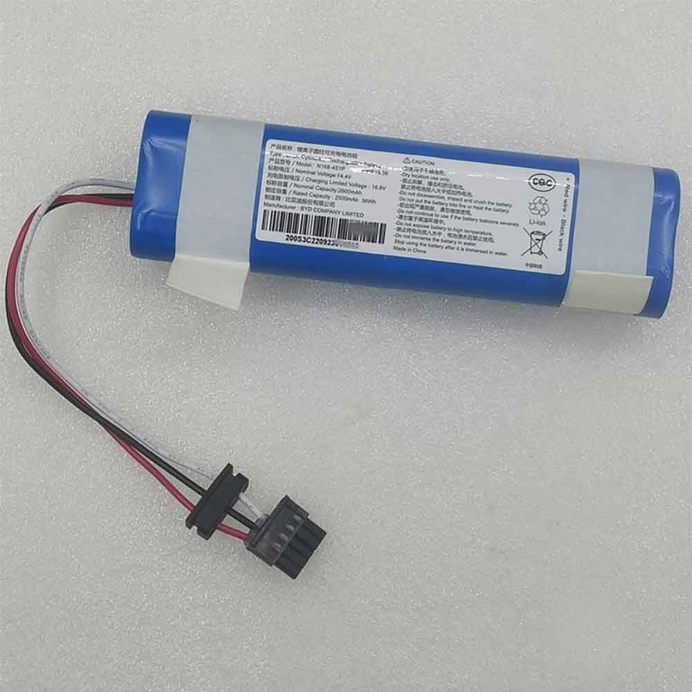 14.4V 2500mAh N168-4S1P Vacuum Robot Battery for Ecovacs N168-4S1P