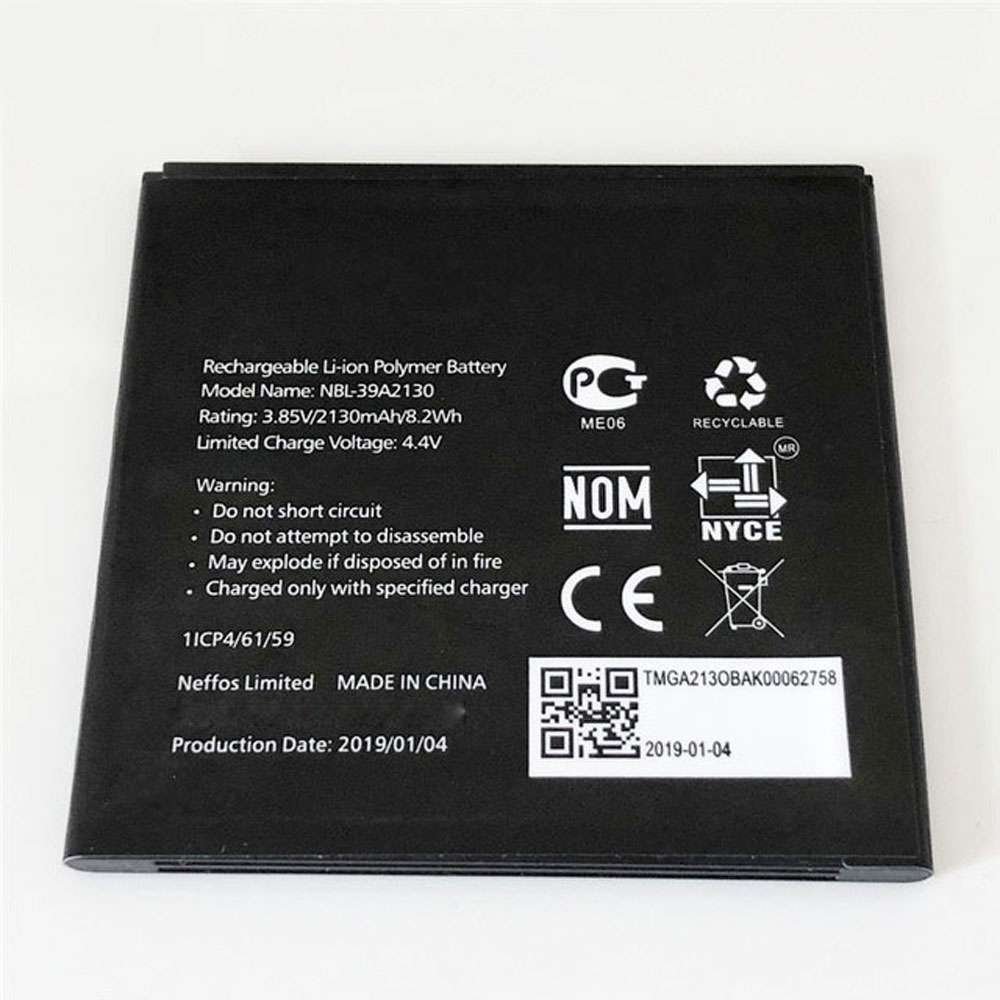3.85V/4.4V 2130mAh/8.2WH TP-LINK Neffos Y5 TP802A Replacement Battery