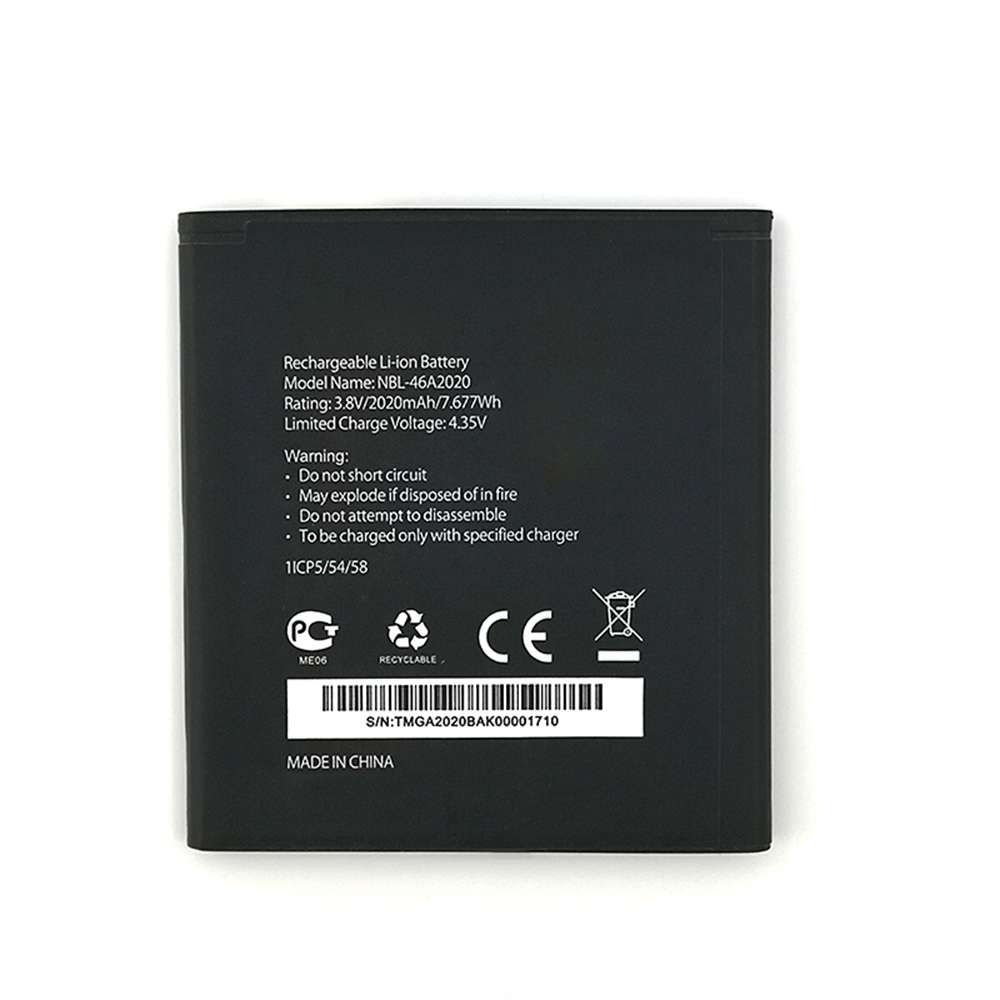 3.8V/4.35V 2020mAh/7.677WH TP-Link Neffos Y5L TP905A TP801A Replacement Battery