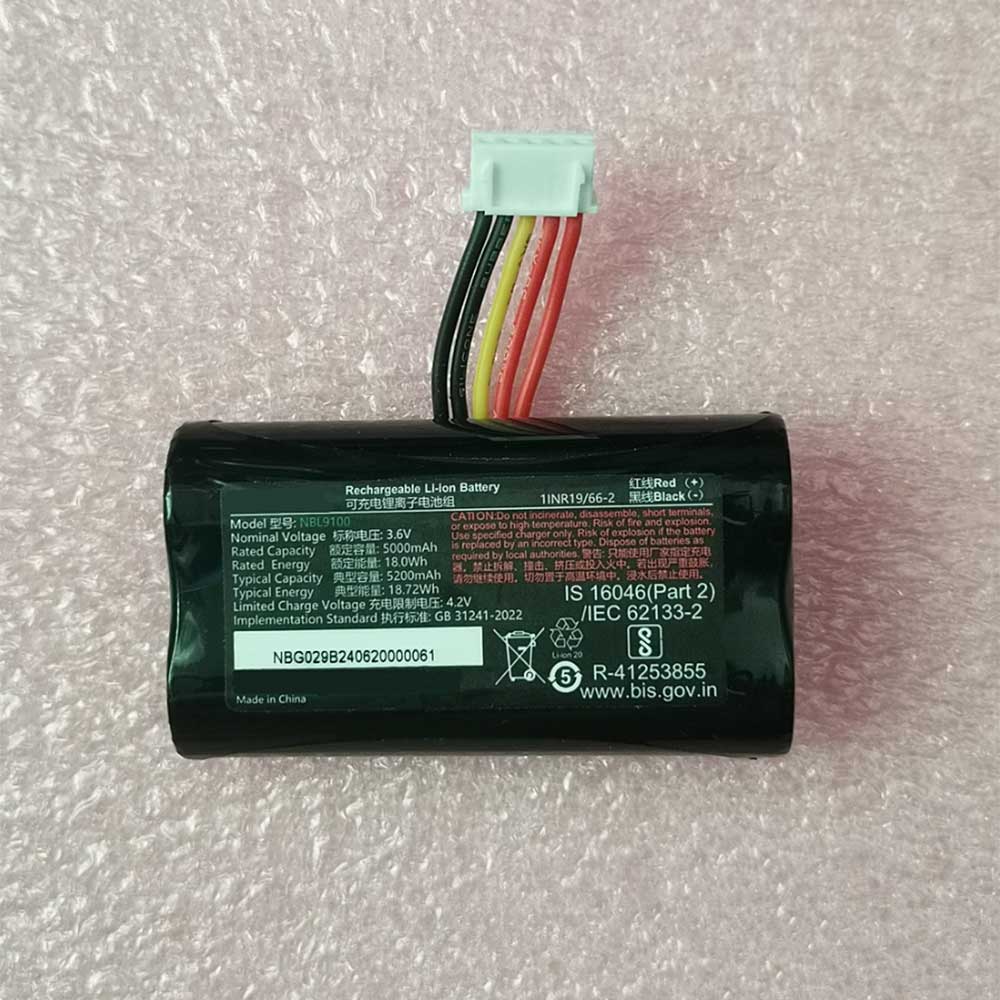 3.6V 5000mAh NBL9100 POS Terminals & Machines for Urovo i9100