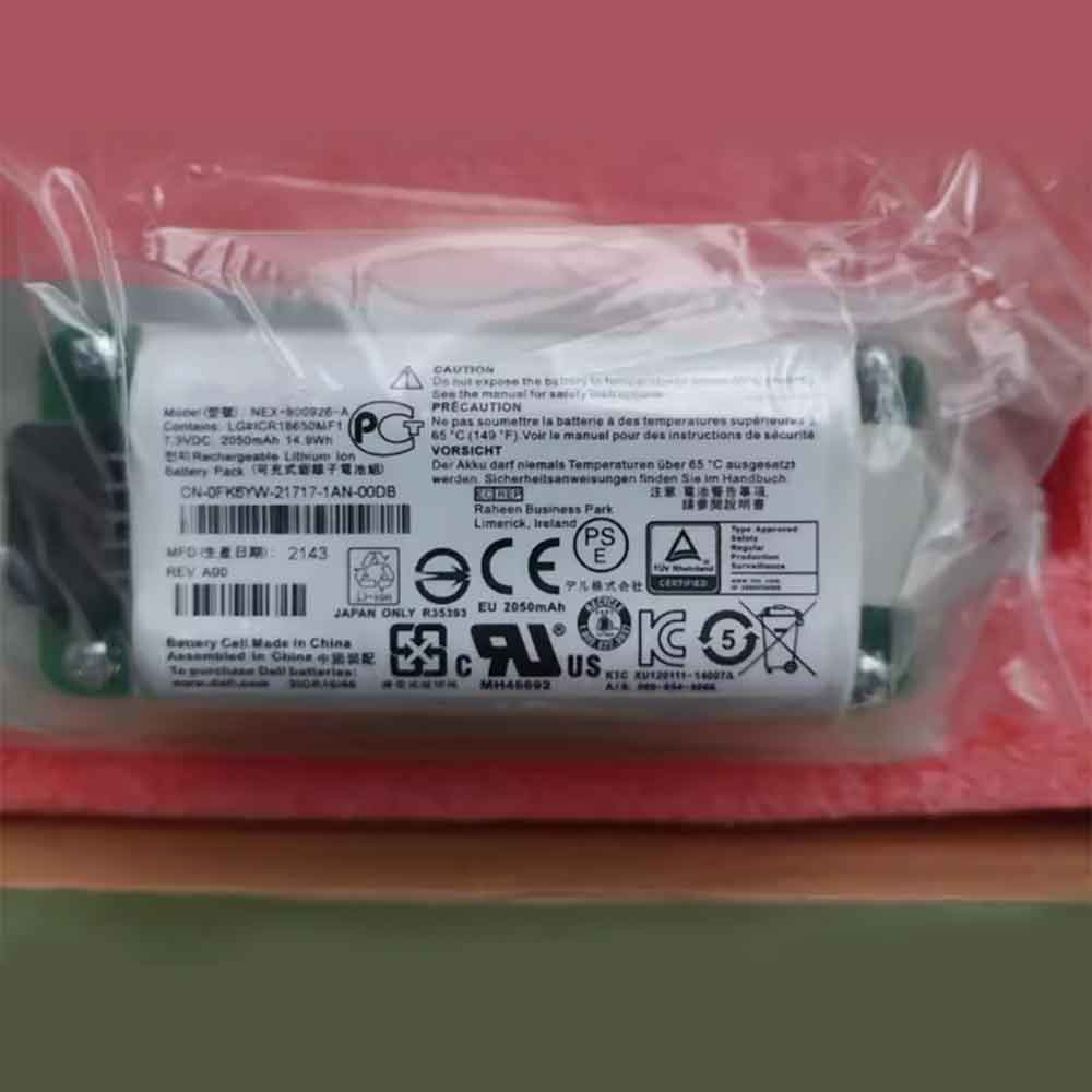 7.7V 2050mAh NEX-900926-A PLC Battery for Dell PS4210 PS6210 6610