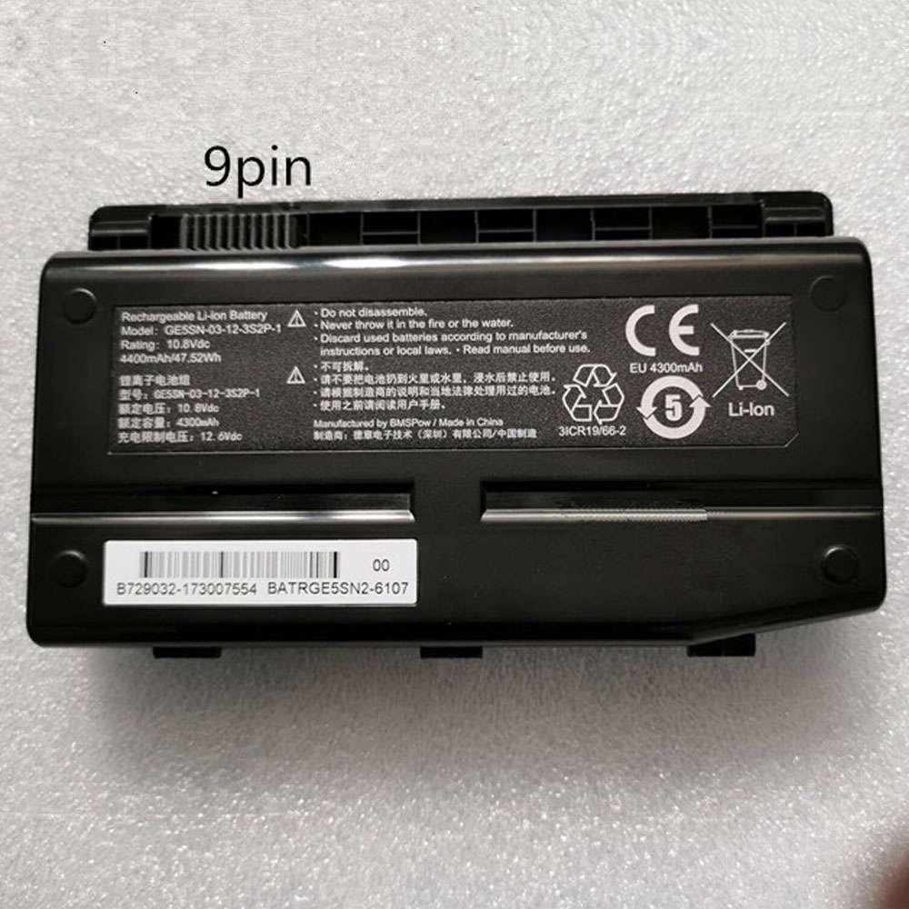 10.8V 4180mAh NFSV151X-00-03-3S2P-0 Laptop Battery for Machenike F117 F1 F2 F6 X6TI X6TI-M2