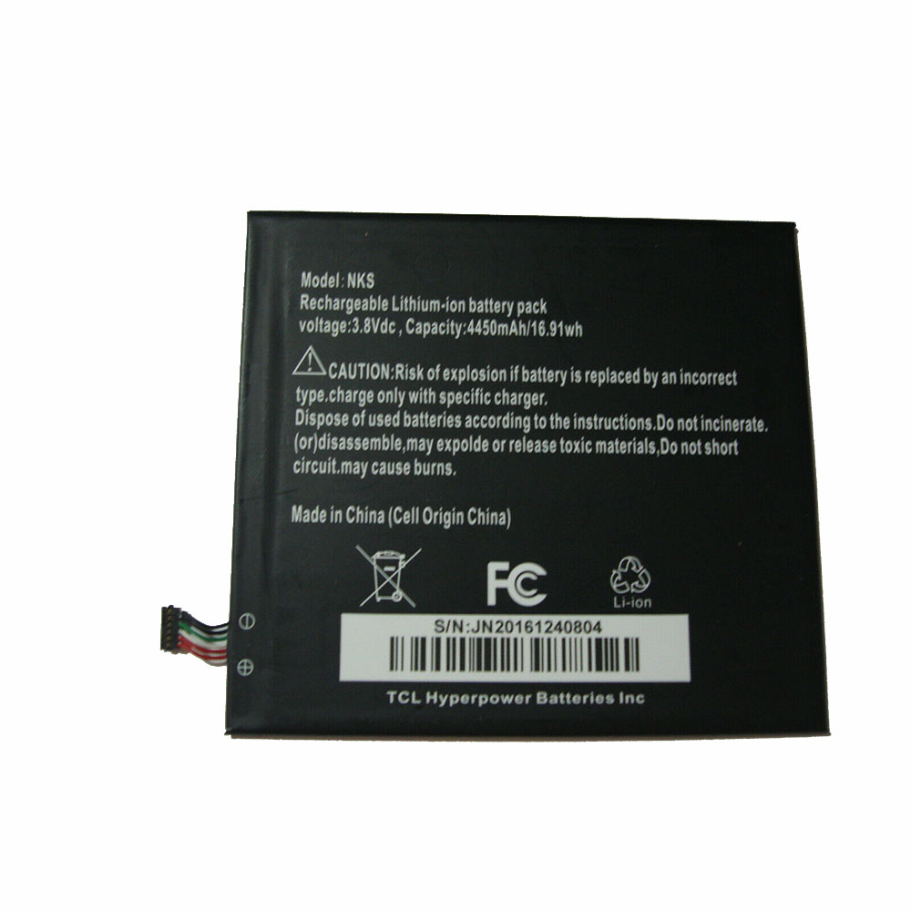 3.8V/4.35V 4450mAh/16.91Wh NKS Tablet Battery for Sprint Slate 8 AQT80