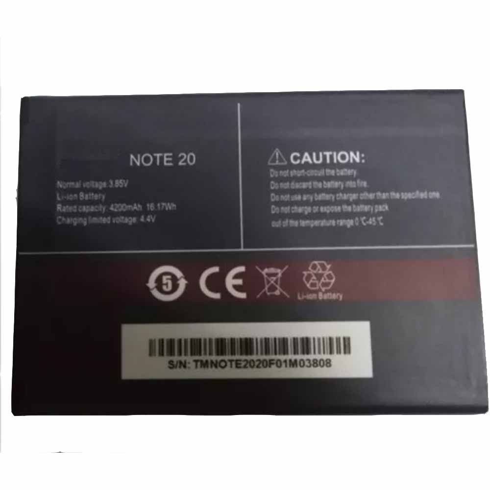 Cubot NOTE 20 battery