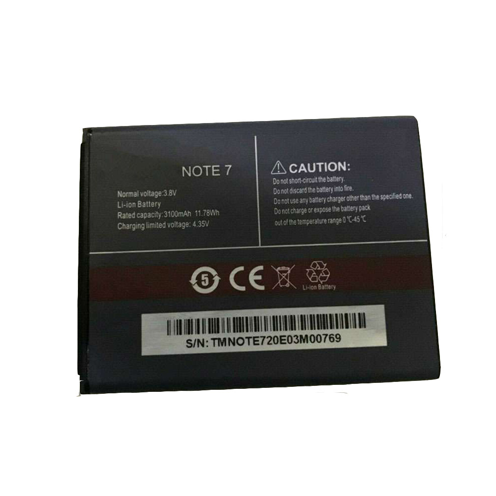 CUBOT Note 7 battery