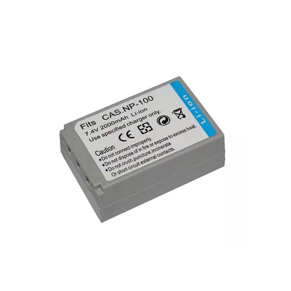 7.4V 2000mAh NP-100 Camera Battery for Casio EXILIM Pro EX-F1