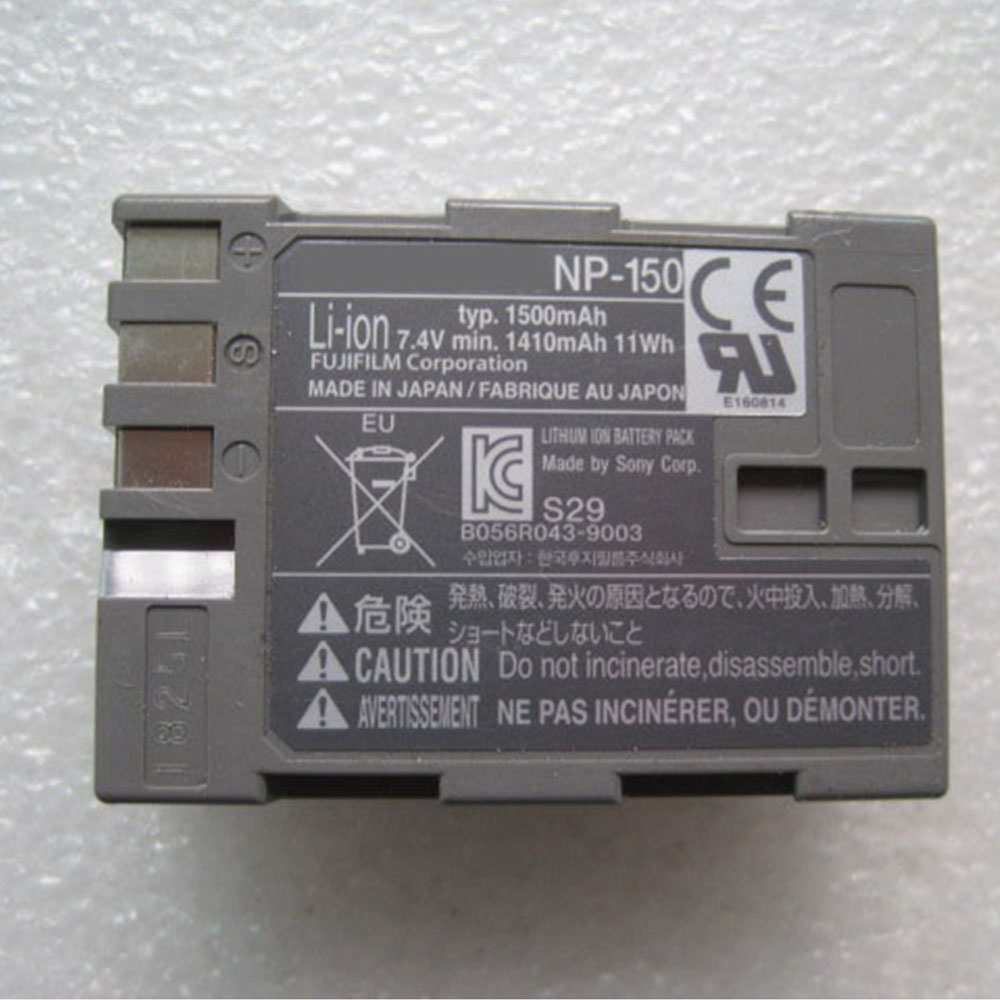 7.4V 1500mAh/11WH Fujifilm S5 S8 Pro/IS Pro Replacement Battery