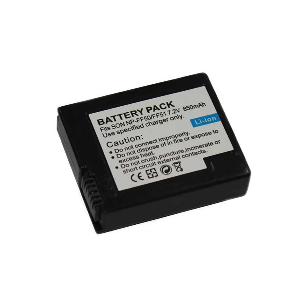 7.2V 850mAh NP-FF50 Camera Battery for Sony NP-FF51