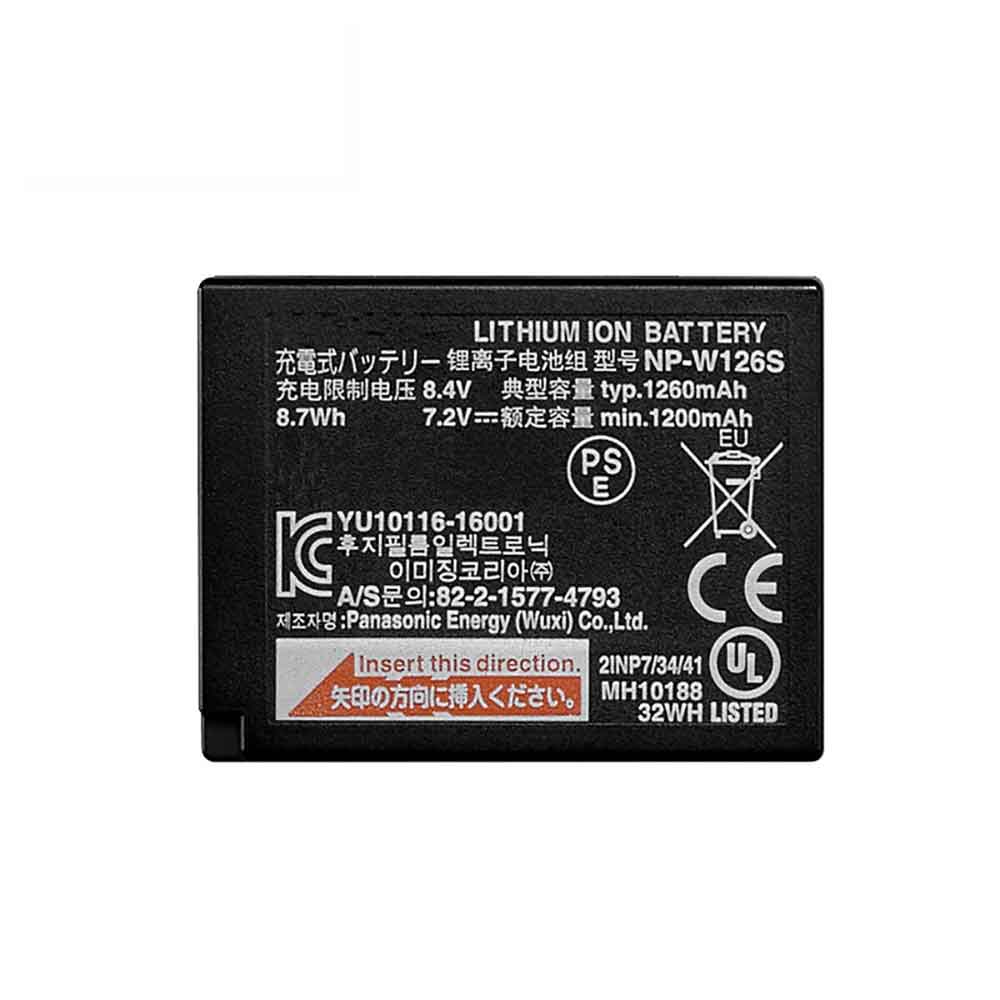 7.2V 8.4V 1260mAh Fujifilm X-H1 X-Pro2 X-Pro1 X-T3 X-T2 XT30 Replacement Battery