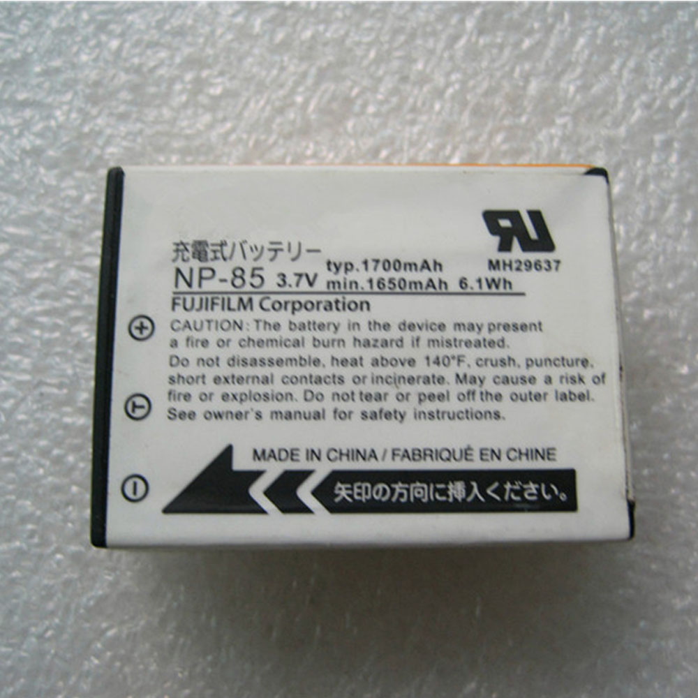 3.7V/4.2V 1650mAh Fujifilm Fuji FinePix SL1000 SL245 SL300 SL305 SL305 SL280 Replacement Battery