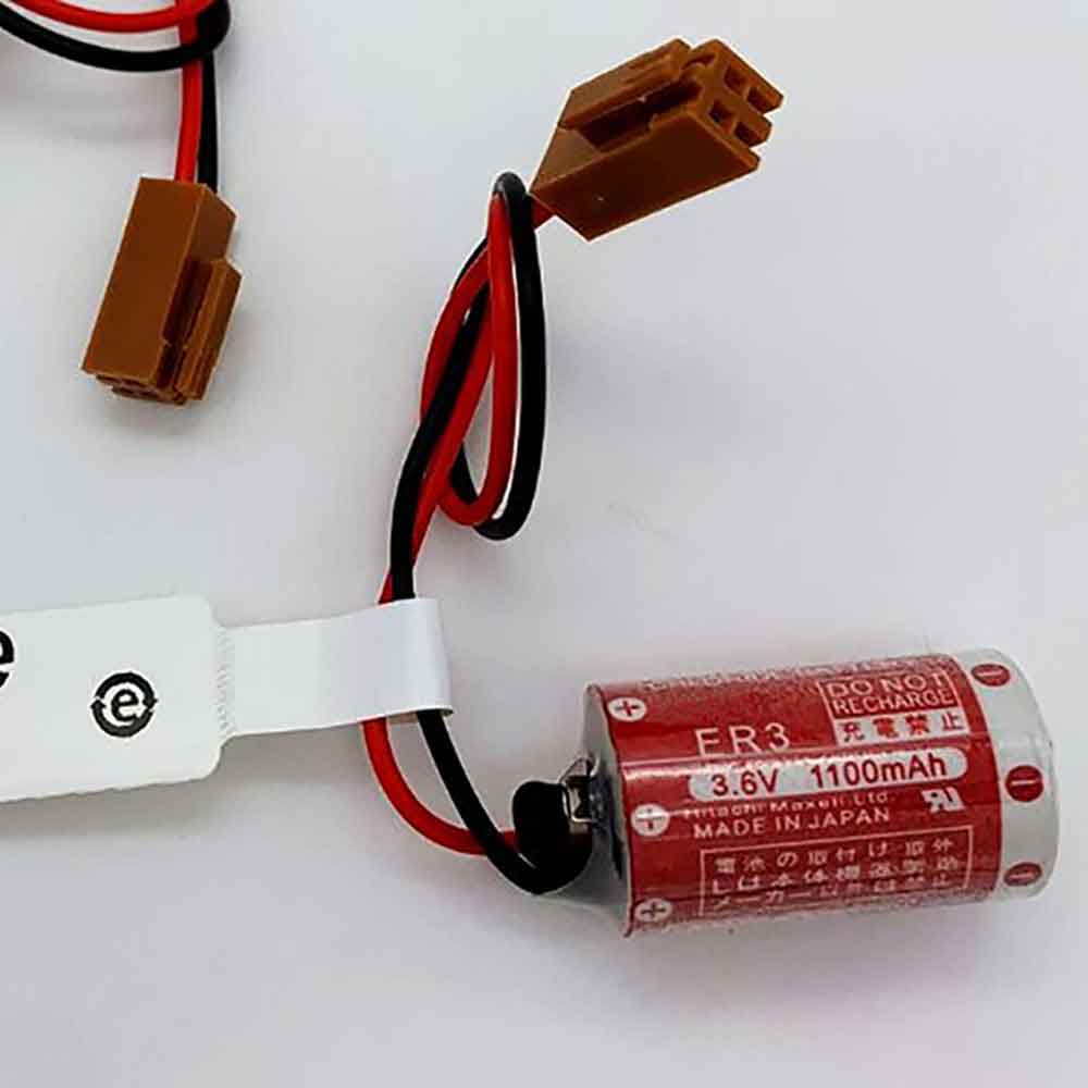 3.6V 1200mAh ER3 PLC Battery for Fuji MICREX-SX NP8P-BT(Brown Plug)