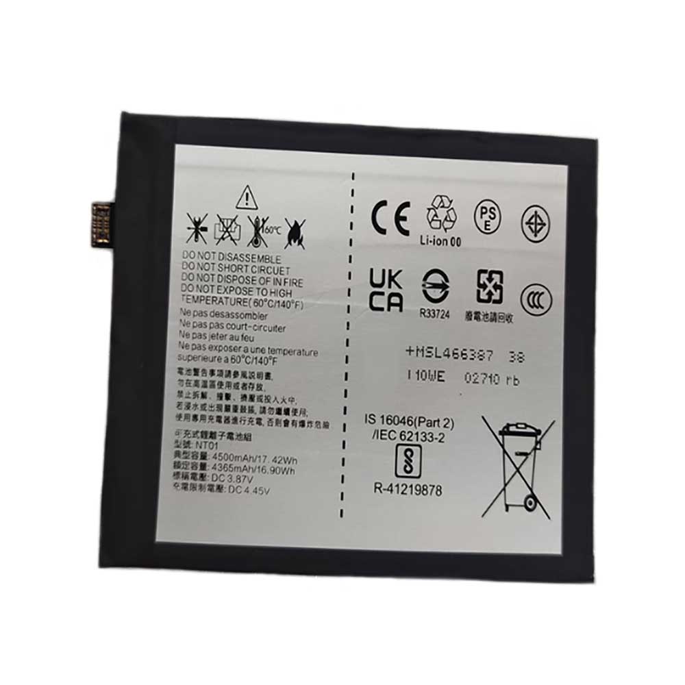 3.87V 4500mAh NT01 Smartphone Battery for Nothing phone 1