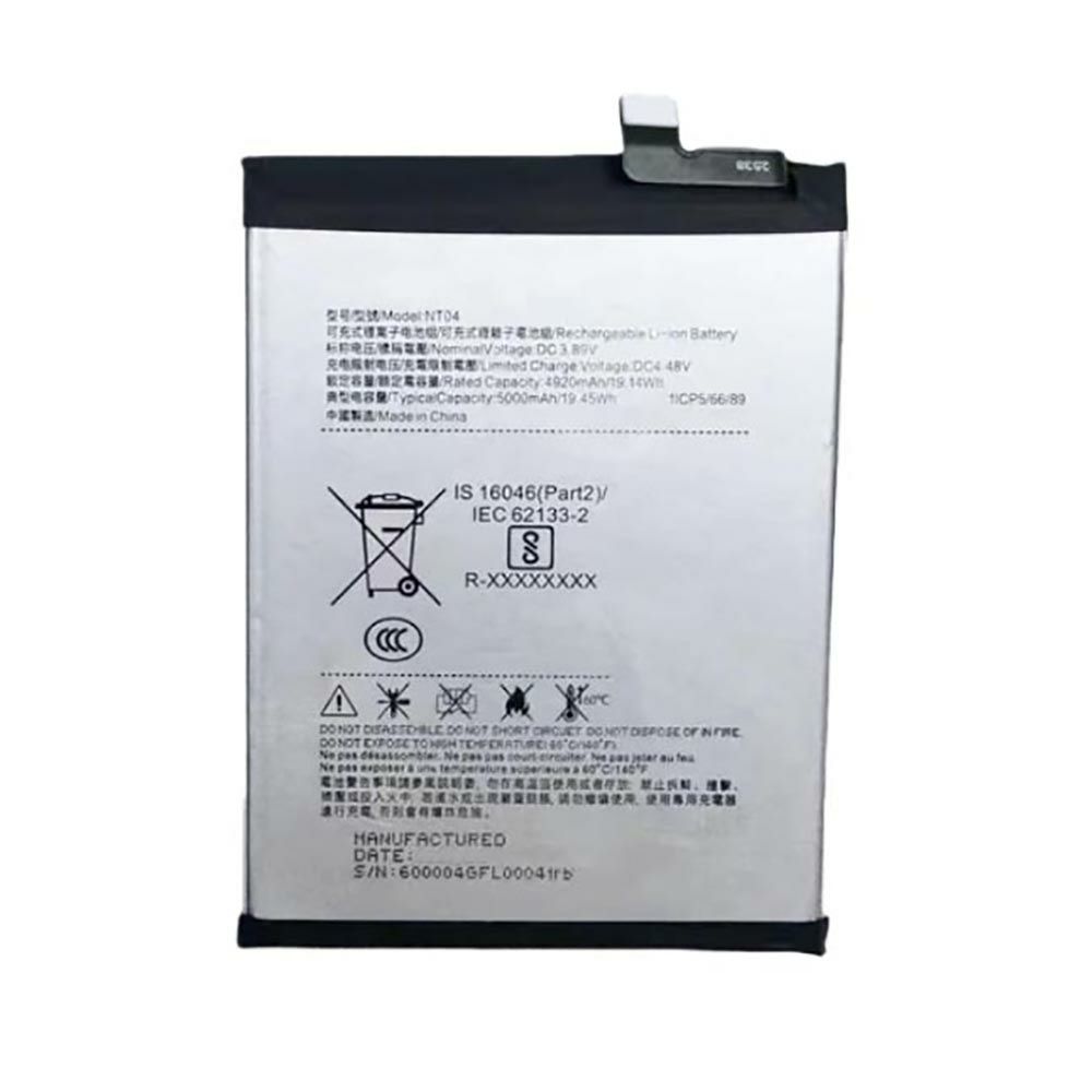 3.89V 5000mAh NT04 Smartphone Battery for Nothing Phone 4