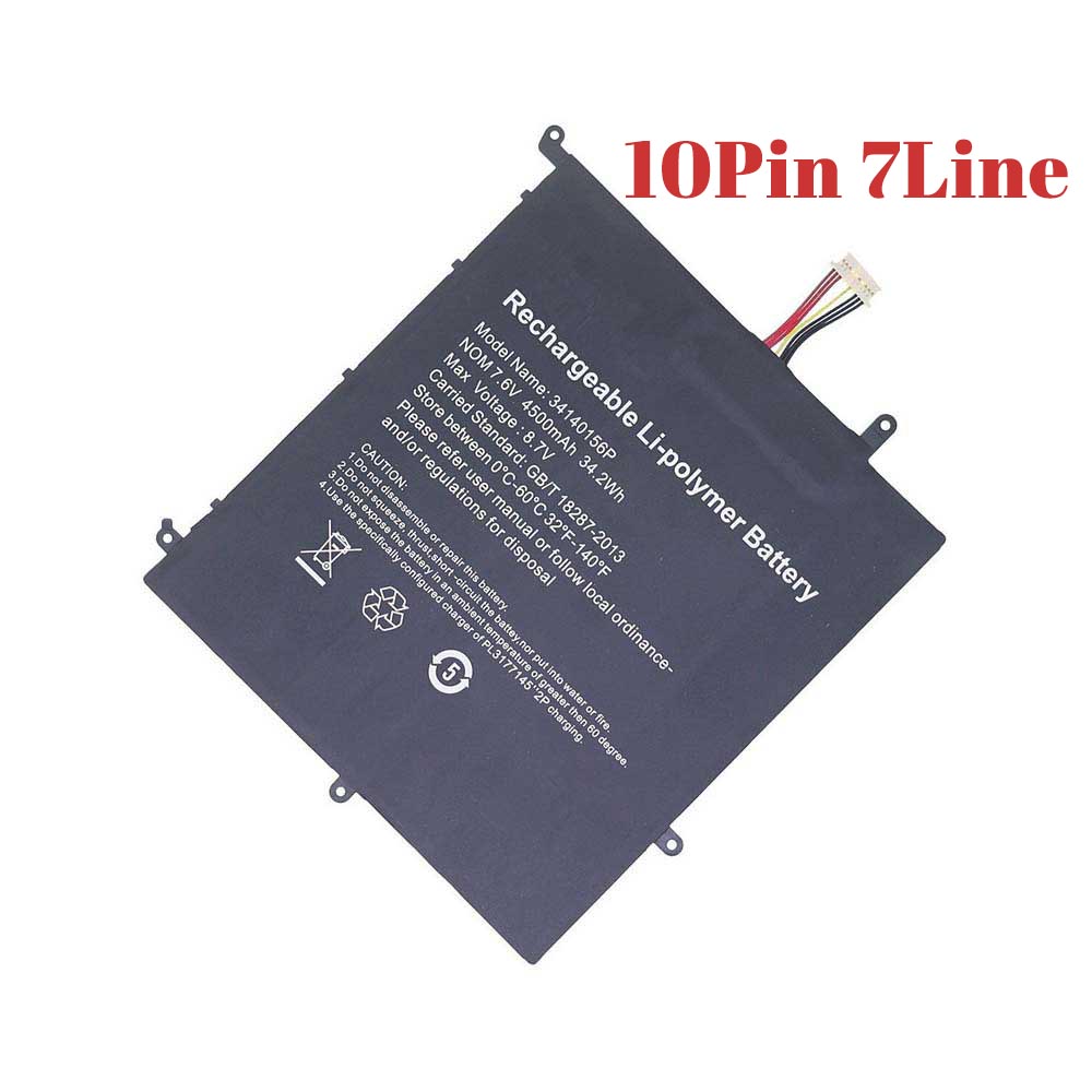7.6V 4500mAh NV-3167145-2S Laptop Battery for Geobook 2E 120 12.5