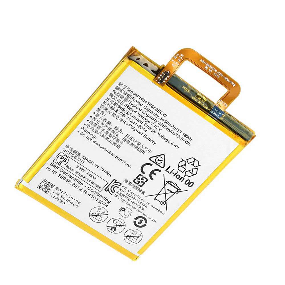 3.82V 3550mAh Huawei Google Nexus 6P H1511 H1512 Replacement Battery