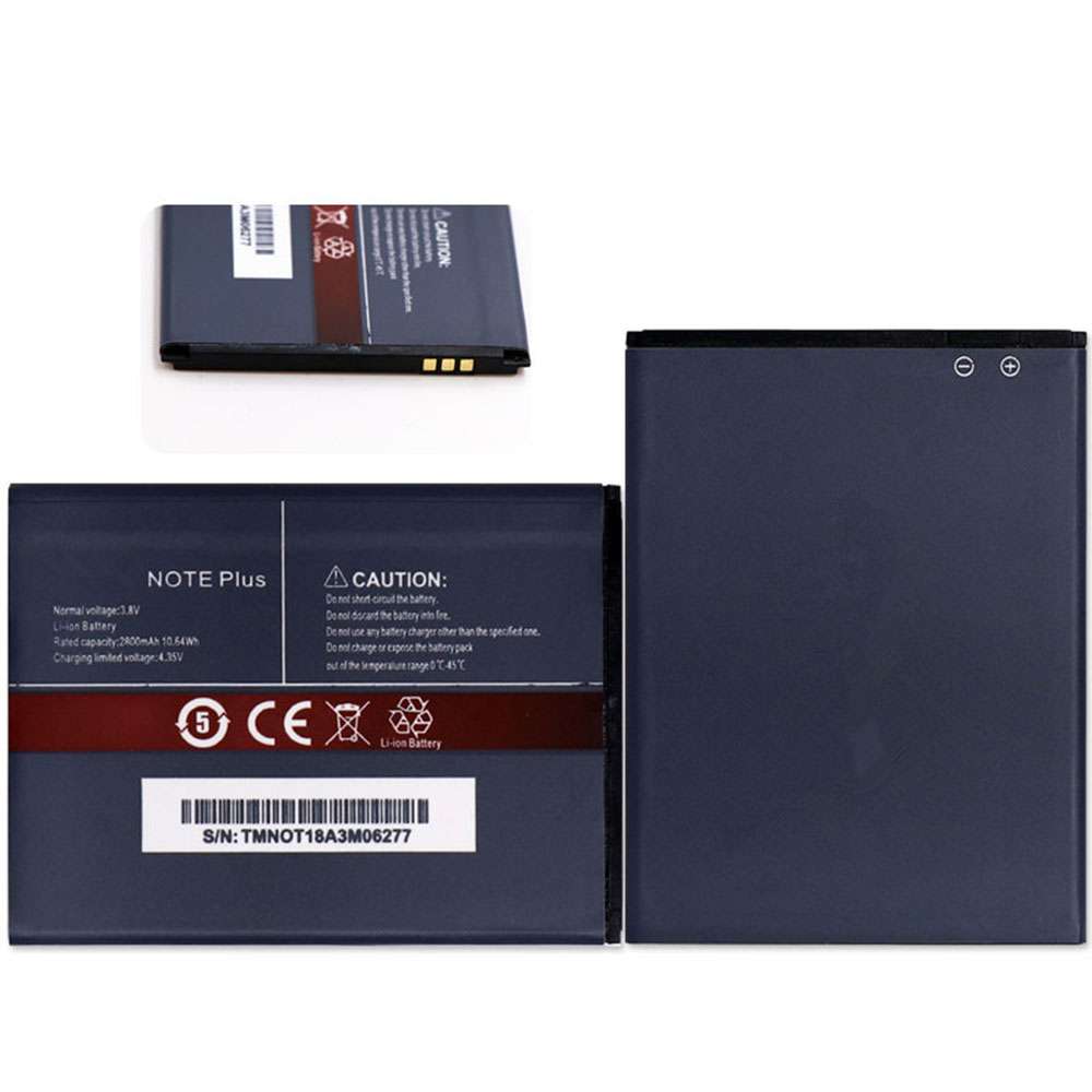 3.8V/4.35V 2800mAh Note_Plus Smartphone Battery for Cubot Note Plus