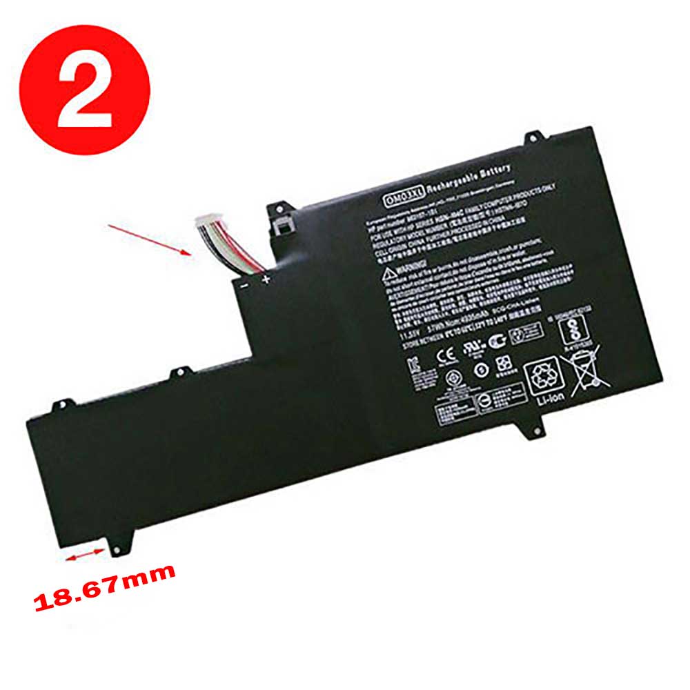 HP EliteBook 1030 G2 battery