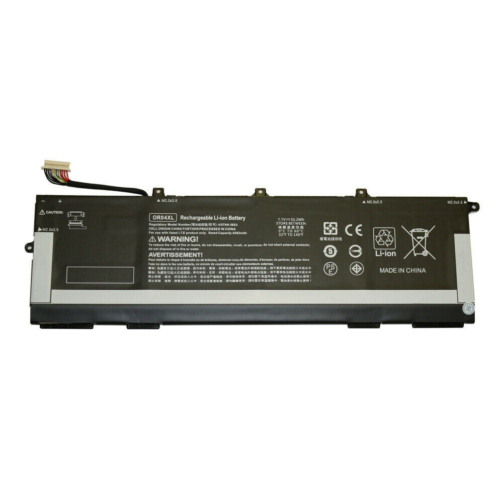 7.7V 6883mAh/53.2WH OR04XL Laptop Battery for HP EliteBook X360 830 G5 830 G6