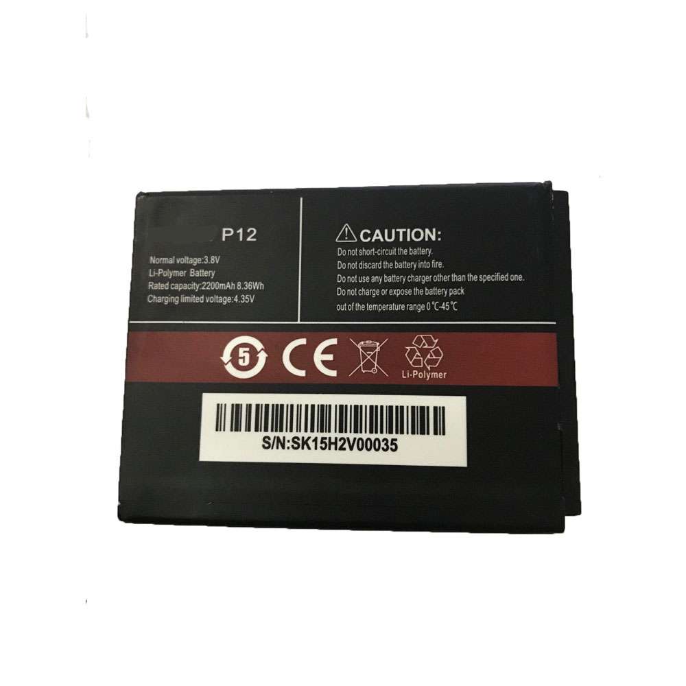 CUBOT P12 battery
