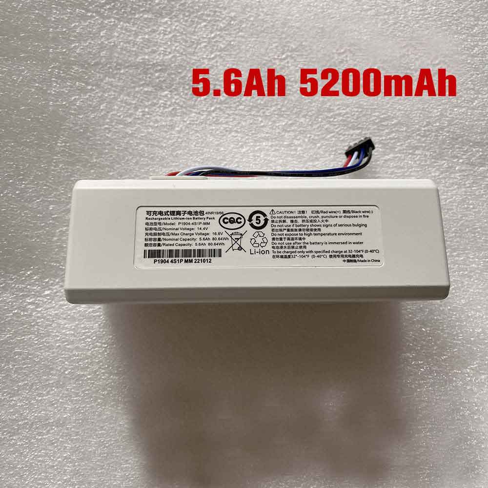 14.4V 5200mAh Xiaomi Robot Vacuum Cleaner Roborock 1C Replacement Battery