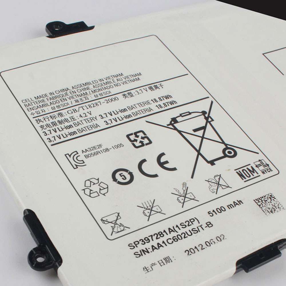 Samsung Tab 7.7 GT-P6800 P6800 SCH-I815 battery