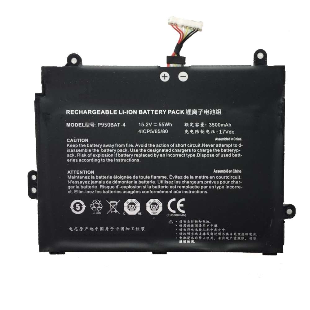 Clevo P950BAT-4 battery