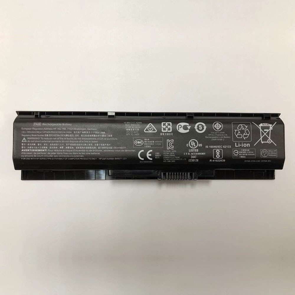 10.95V 5663mAh PA06 Laptop Battery for HP Omen 17-W033DX 17-W043DX