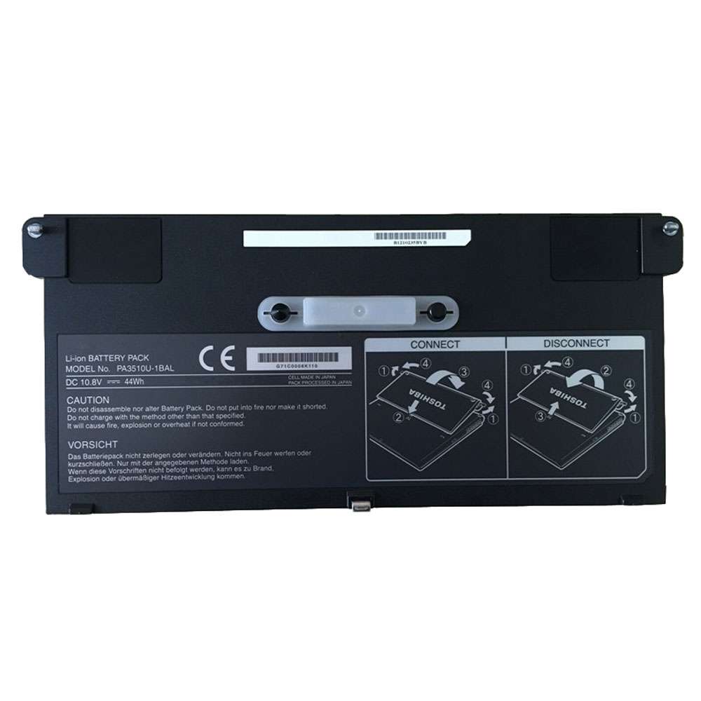 10.8V 3760mah/44WH PA3510U-1BAL Laptop Battery for Toshiba Slice Expansion Tecra M7, R10, Portege M750