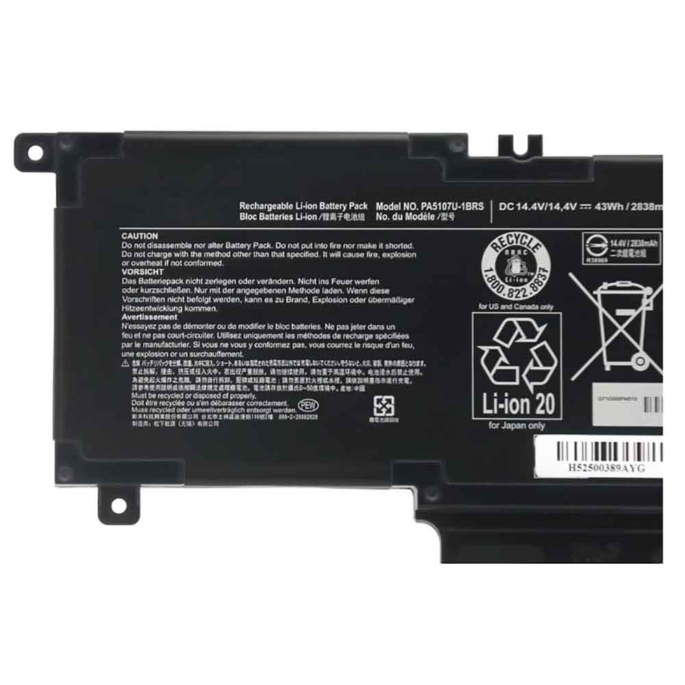 Toshiba Satellite L55-A5284 L55-A5284NR L55-A5299 PA5107U-1BRS battery