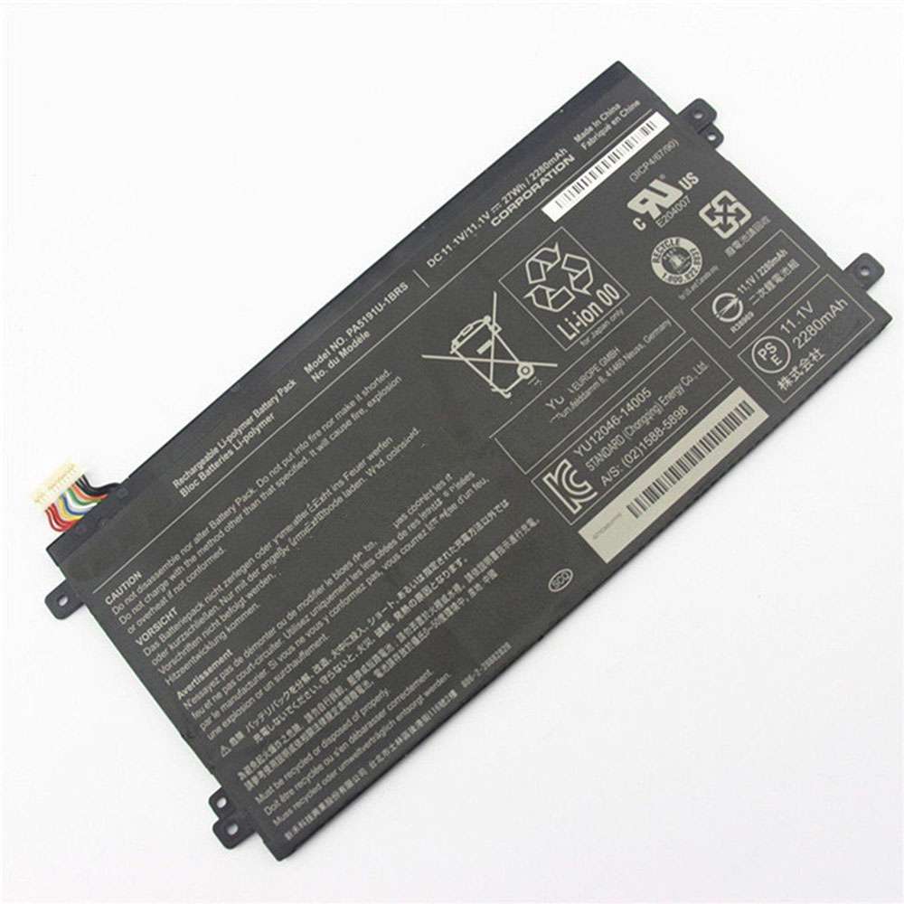 11.1V 2280mAh/27WH A5191U-1BRS Tablet Battery for Toshiba P30W-B P30W-B-10E