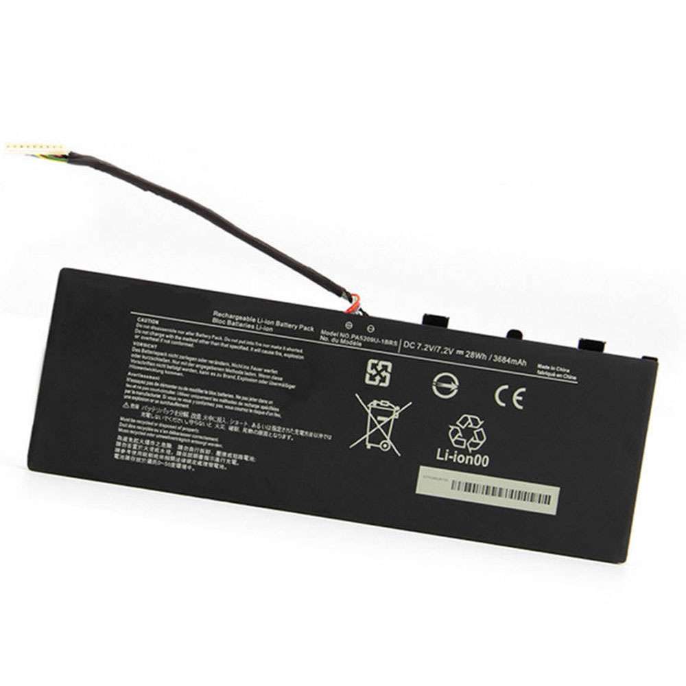 7.2V 28Wh/3684mAh PA5209U-1BRS Tablet Battery for Toshiba Radius 11.6 L15W-B1302