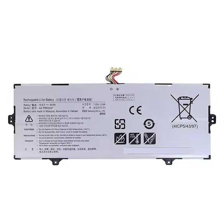 15.4V 3530mAh AA-PBSN4AF Laptop Battery for Samsung Notebook 9 Pen NP930SBE NP930SBE-K01CN