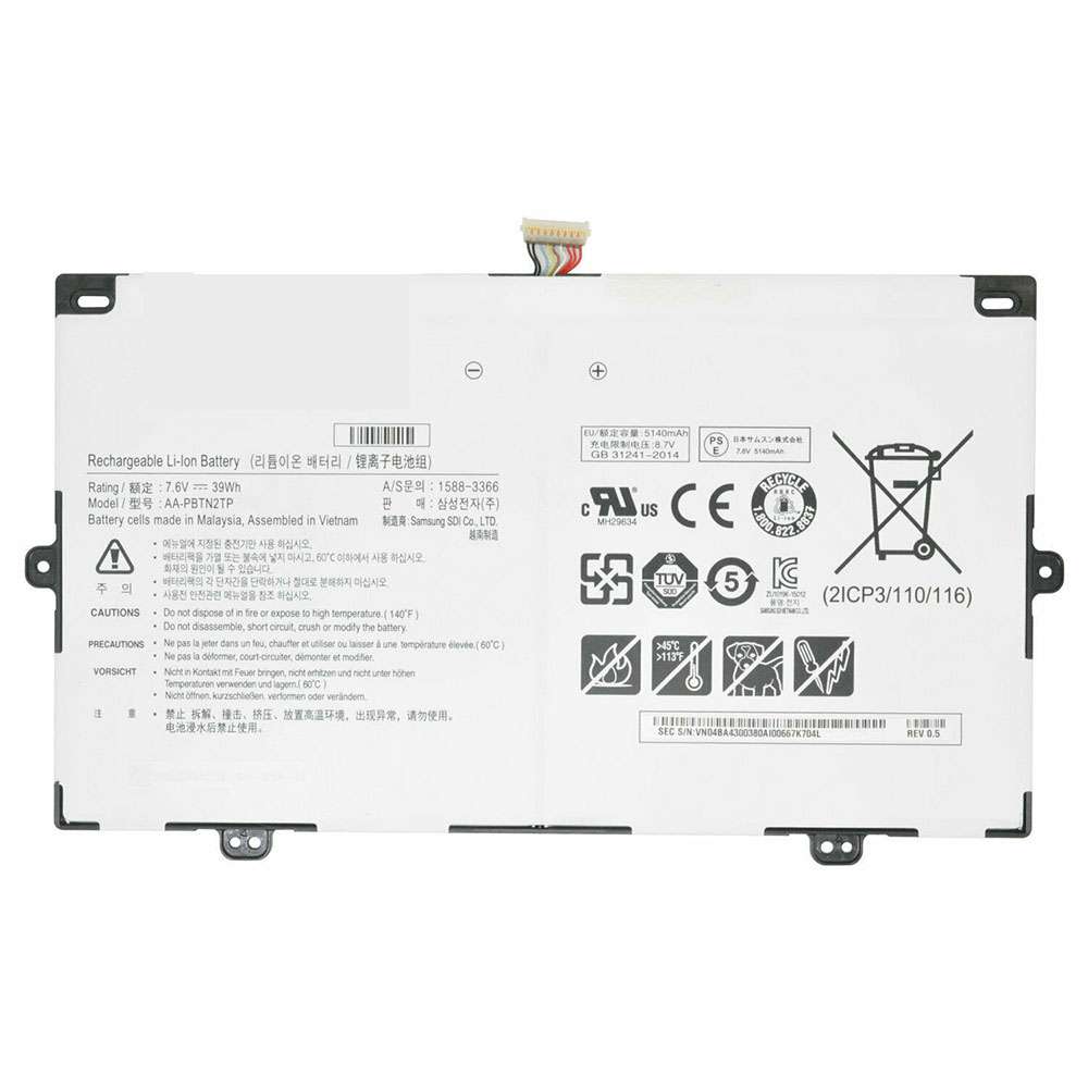 7.6V 5140mAh Samsung Chromebook XE510C24 XE510C25 XE513C24 Replacement Battery