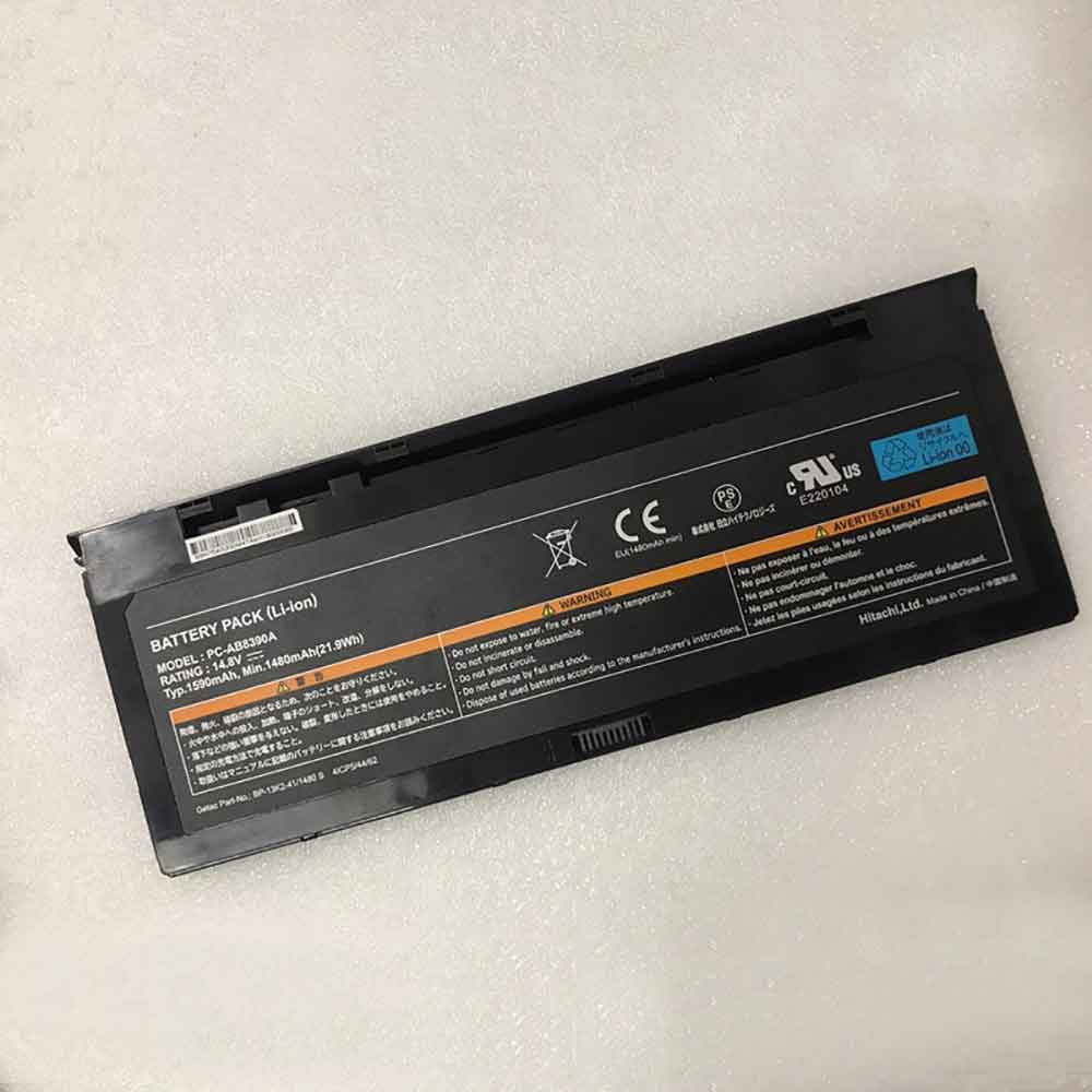 14.8V 1590mAh PC-AB8390A Laptop Battery for Hitachi PC-AB8390A
