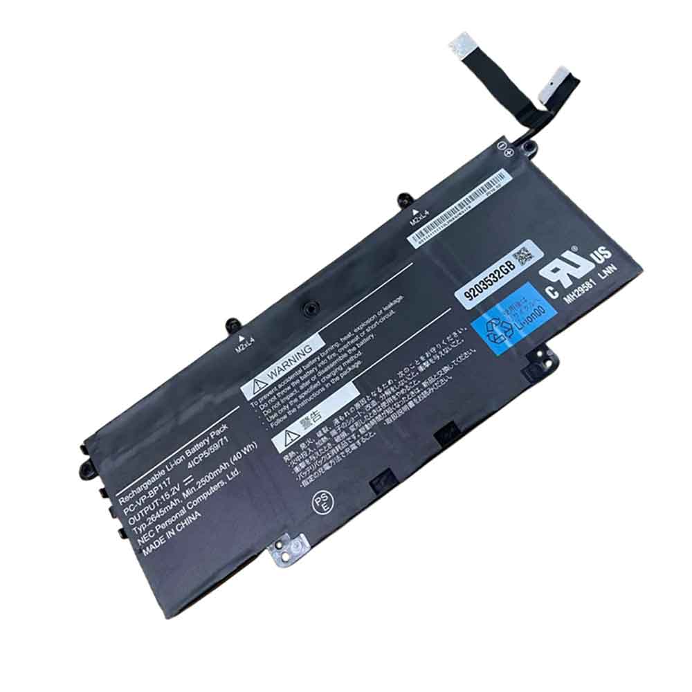 15.2V 2500mAh NEC PC-VP-BP117 41CP5/59/71 9100321GB Replacement Battery