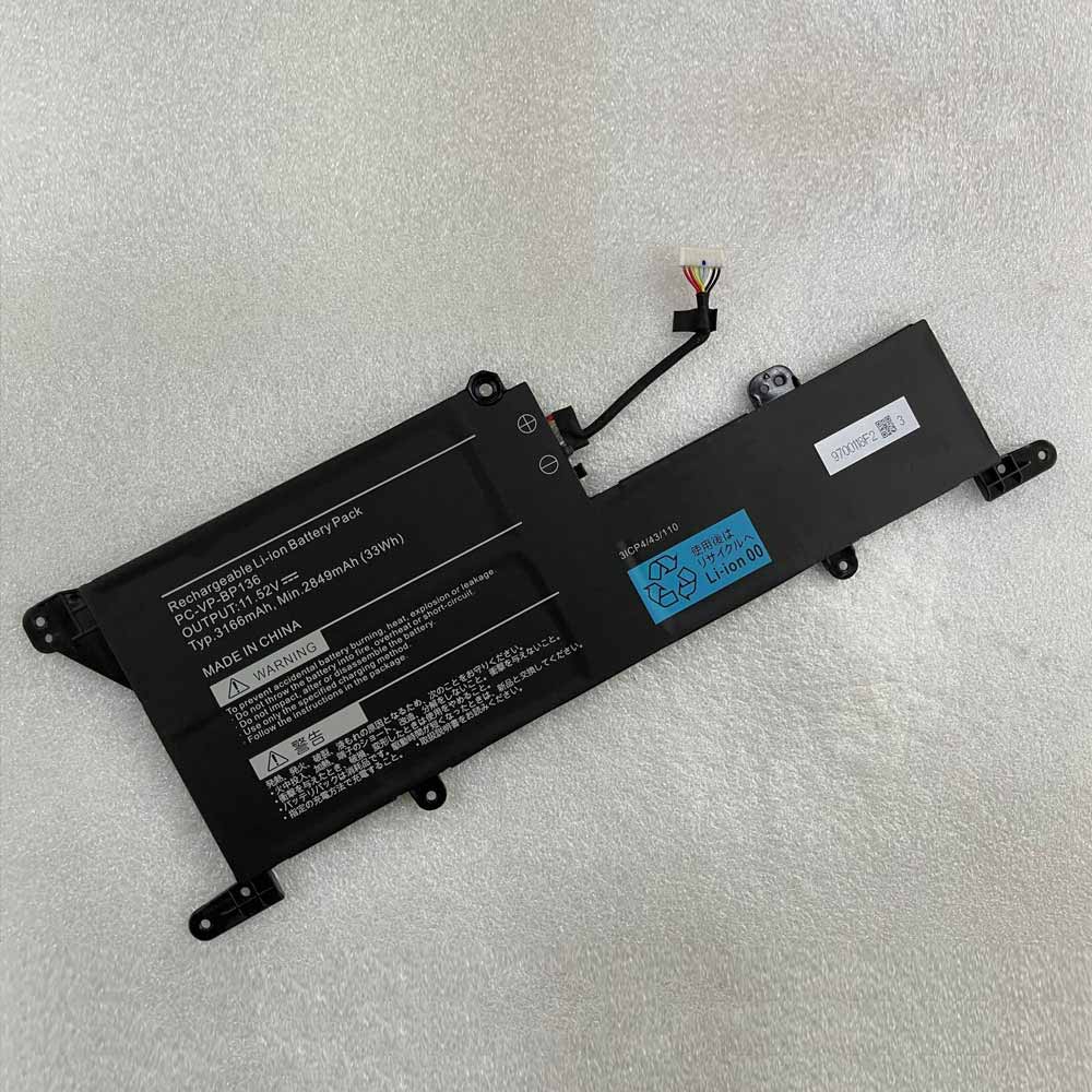 11.52V 2849mAh PC-VP-BP136 Laptop Battery for NEC PC-VP-BP136 laptop