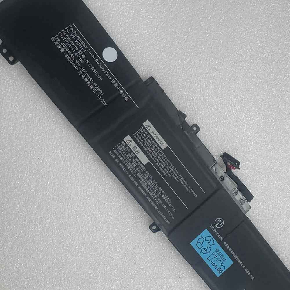 11.4V 4000mAh PC-VP-WP15 Laptop Battery for NEC N22SBR300