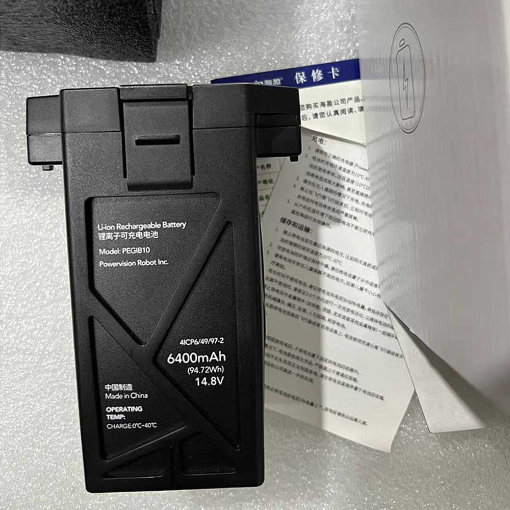 14.8V 6400mAh PEGIB10 Drone Battery for Poweregg PEGIB10